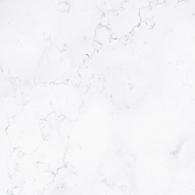 White marble with soft gray veining